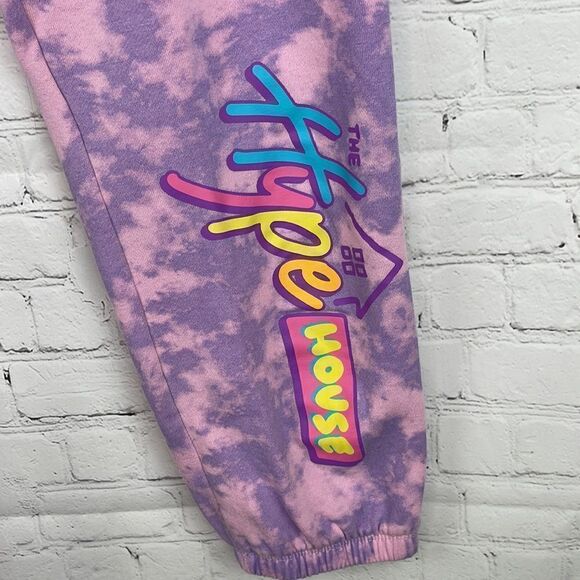 The Hype House TikTok Purple and Pink Sweatpants Size Medium - Picture 2 of 7